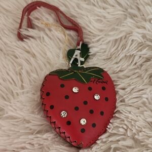 Strawberry Red Wristlet Hawaii Souvenir